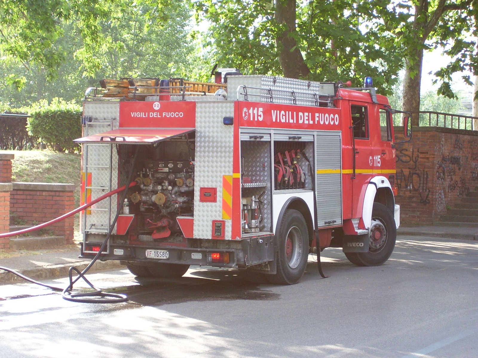 Immagine per Fiumicello, a fuoco una bombola di Gpl: fiamme in un agriturismo